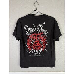 D4VD Petals to Thorns Tour T Shirt Black Sz Medium Authentic Music